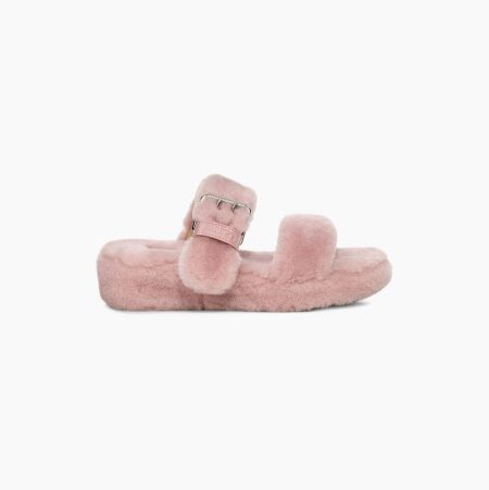 UGG Fuzz Yeah Pink Slippers for Women (YIZM50936)